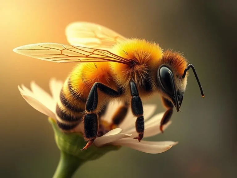 Stung by Bee Spiritual Meaning: Embracing Transformation and Growth