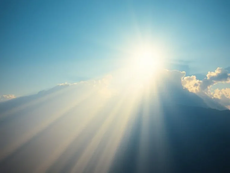 Sunbeam Spiritual Meaning: Illuminating Your Path to Enlightenment