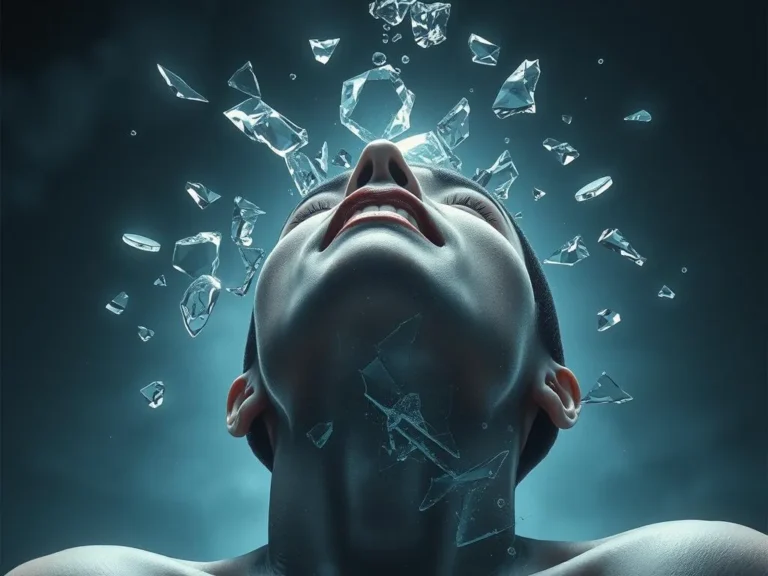 Swallowing Broken Glass Spiritual Meaning: Exploring the Depths of Our Emotions
