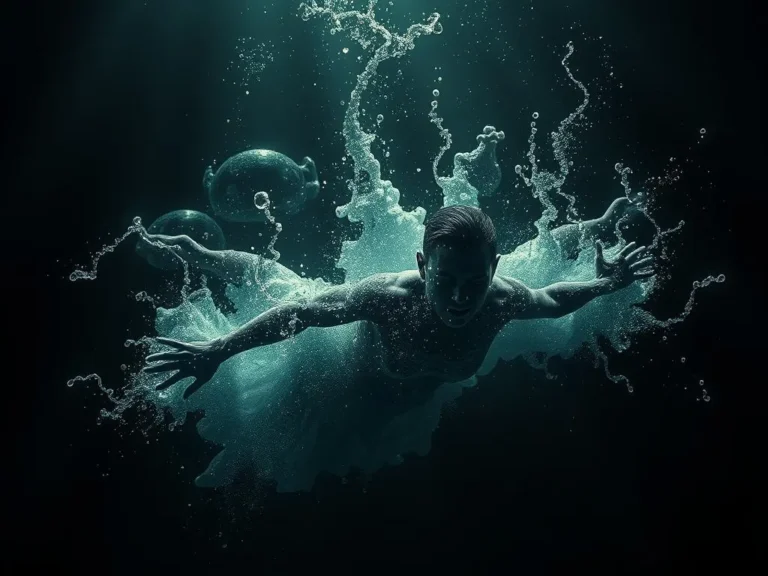 Swimming in Dark Spiritual Meaning: Exploring the Depths of Your Soul