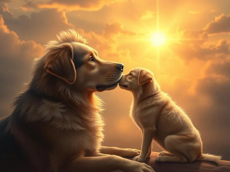 Taking Care of Dogs Spiritual Meaning: A Journey of Love and Connection