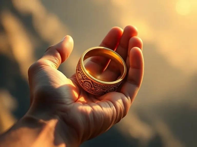 Taking Gold Ring Spiritual Meaning: A Journey to Inner Wealth and Connection