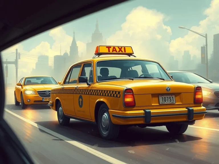 Taking Taxi Spiritual Meaning: Discovering Life’s Journey Through Rides