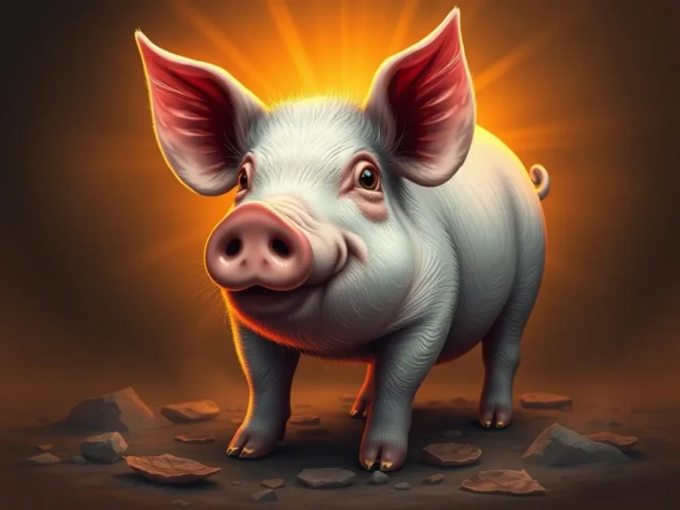 Talking Pig Spiritual Meaning: Understanding the Wisdom of the Swine