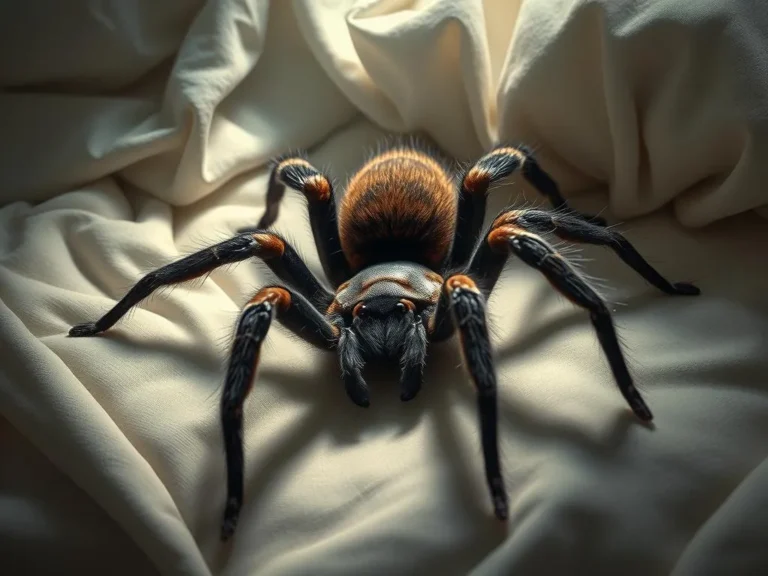 Tarantula in Bed Spiritual Meaning: Unraveling the Mysteries of Your Dreams