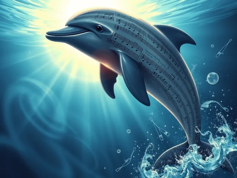 The Dolphin Sheet Music Spiritual Meaning: Unlocking the Harmony of the Soul