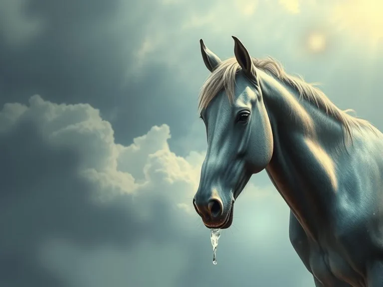 Thirsty Horse Spiritual Meaning: A Journey into Inner Quenching