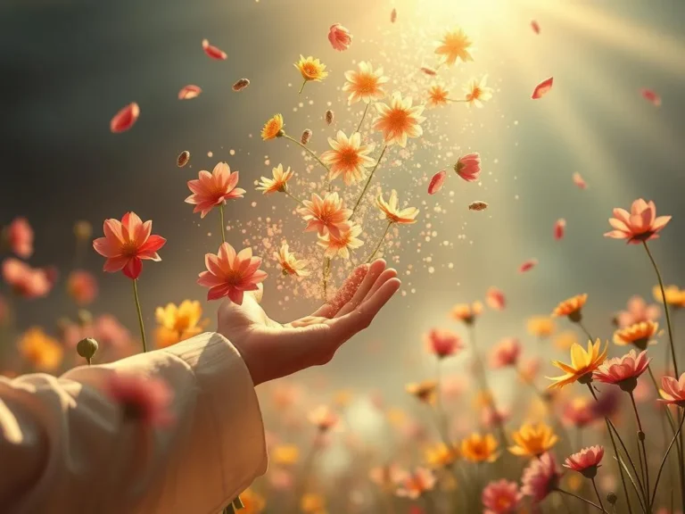 Throwing Flowers Spiritual Meaning: Unraveling Nature’s Sacred Gesture