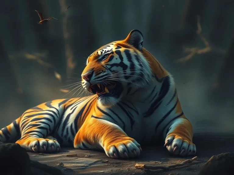 Tiger Dying Spiritual Meaning: Embracing Transformation and Renewal