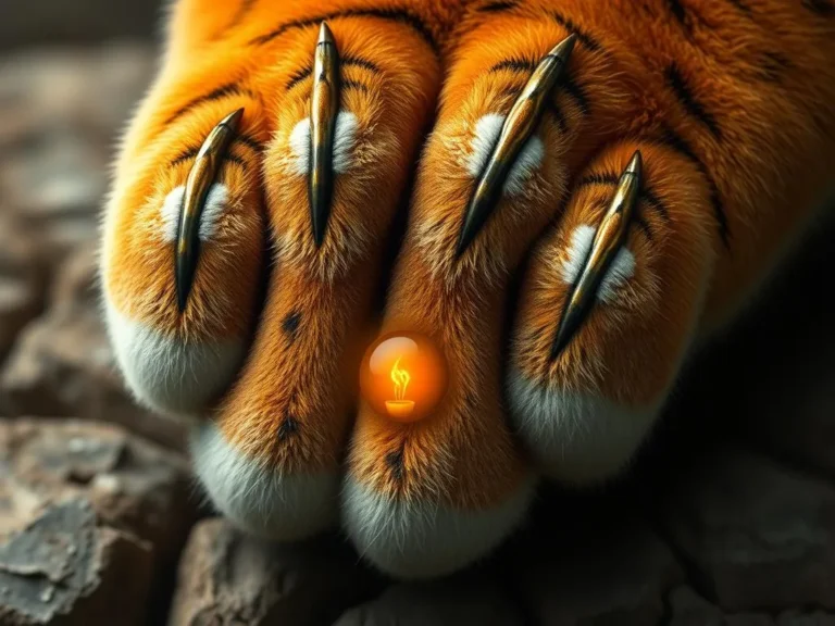 Tiger Paw Spiritual Meaning: Unlocking the Mystical Powers of the Tiger