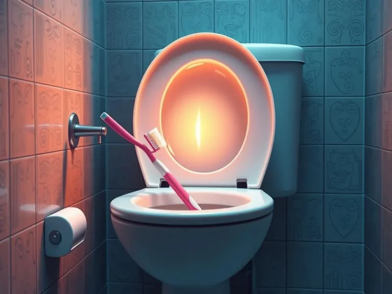 Toothbrush in Toilet Spiritual Meaning: Understanding the Hidden Messages in Everyday Life