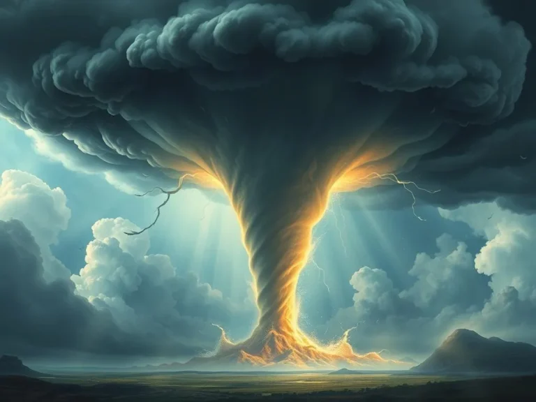 Tornadoes All the Time Spiritual Meaning: Understanding Life’s Whirlwinds