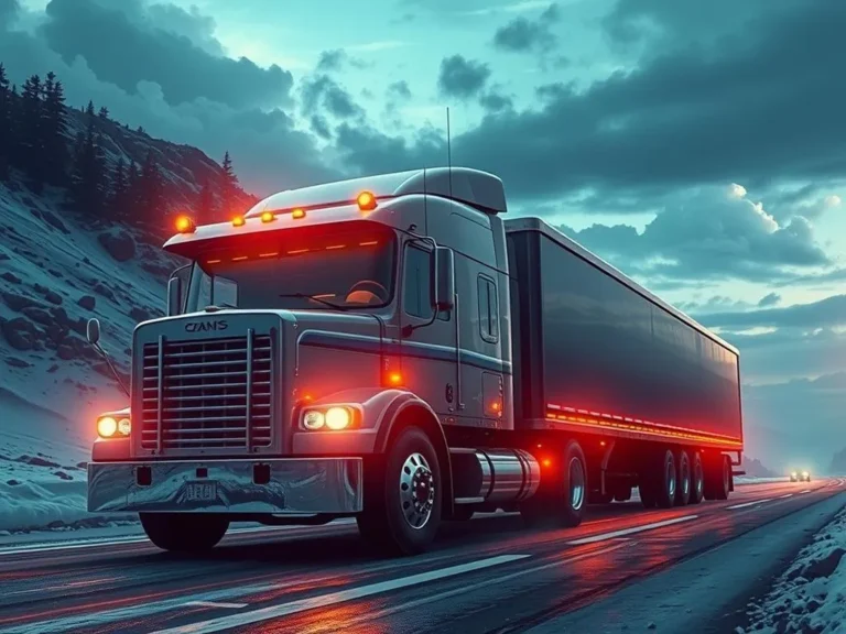 Transport Truck Spiritual Meaning: Navigating Life’s Journey