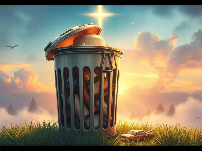 Trash Can Spiritual Meaning: Discover the Hidden Insights