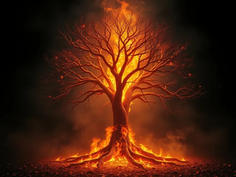 Tree Fire Spiritual Meaning: Discovering Growth Through Transformation