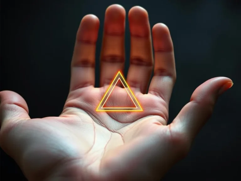 Triangle on Palm Spiritual Meaning: Unlocking Your Inner Wisdom