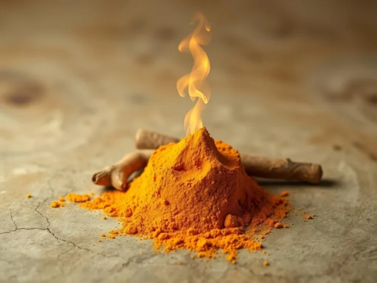 Turmeric Powder Spiritual Meaning: Unlocking Its Mystical Properties