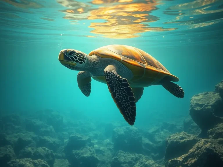 Turtle Swimming Spiritual Meaning: Exploring the Depths of Wisdom and Protection