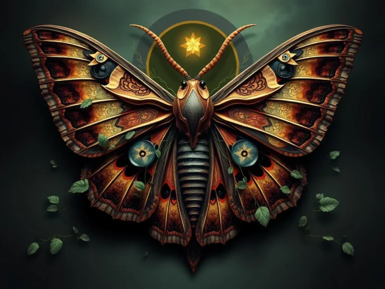 Vine Sphinx Moth Spiritual Meaning: Unraveling the Mysteries of Transformation