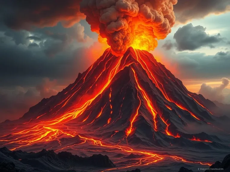 Volcanic Eruption with Lava Spiritual Meaning: Unleashing Inner Transformation