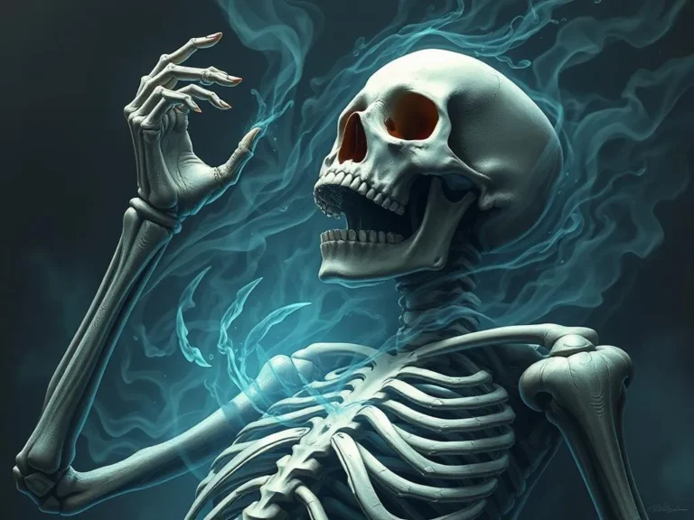 Vomiting Bones Spiritual Meaning: Uncovering Hidden Messages from the Universe