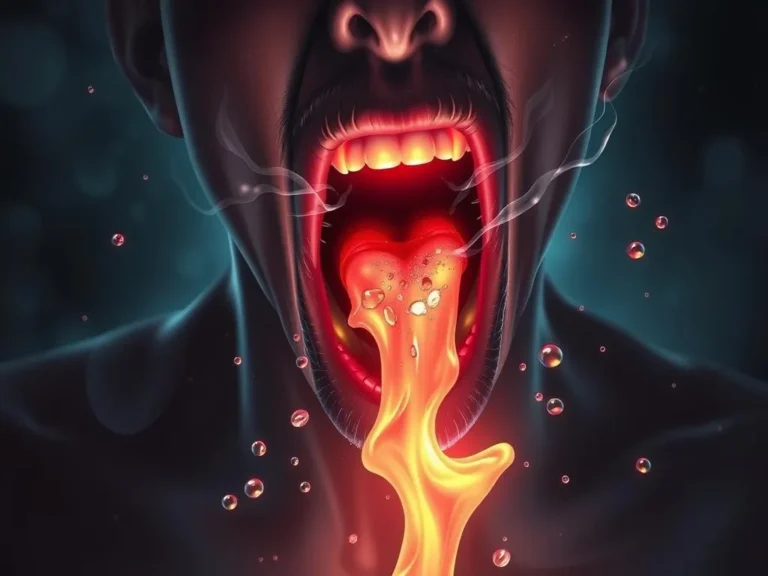 Vomiting Saliva Spiritual Meaning: Unpacking the Hidden Messages of Your Body
