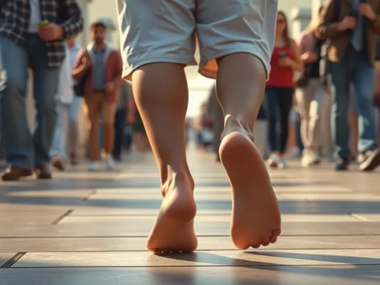 Walking Barefoot in Public Spiritual Meaning: A Journey to Grounding and Connection