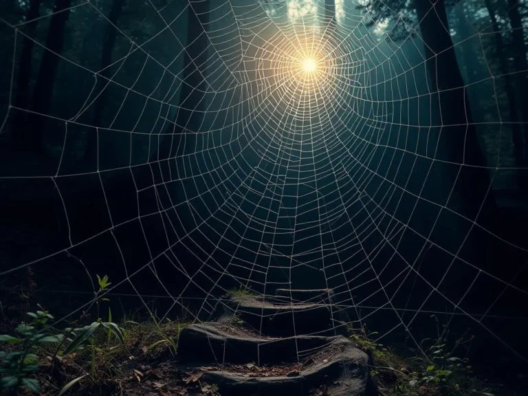 Walking into a Spider Web Spiritual Meaning: Unraveling the Mysteries of Connection