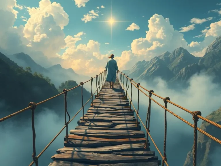 Walking on a Narrow Bridge Spiritual Meaning: Embracing Life’s Journey