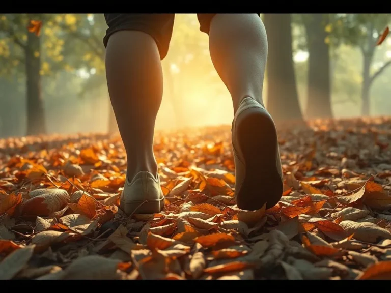 Walking on Leaves Spiritual Meaning: Exploring Nature’s Whisper