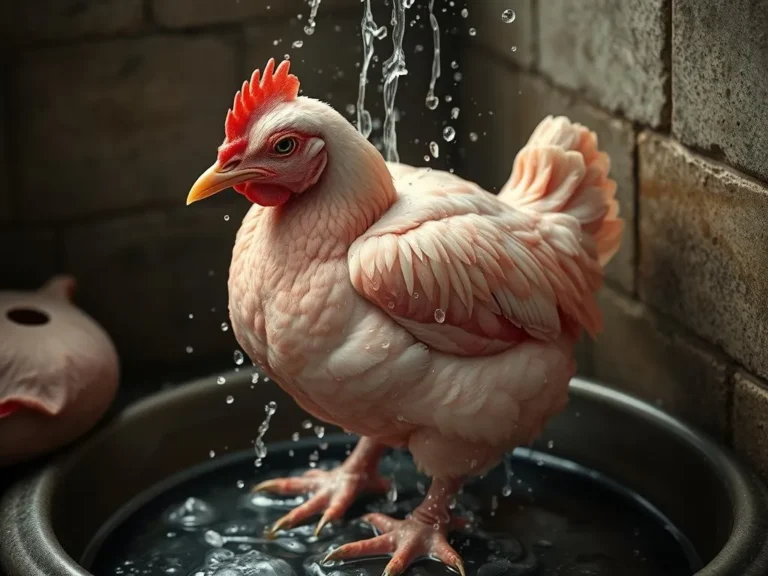 Washing Raw Chicken Spiritual Meaning: A Journey of Cleansing and Renewal