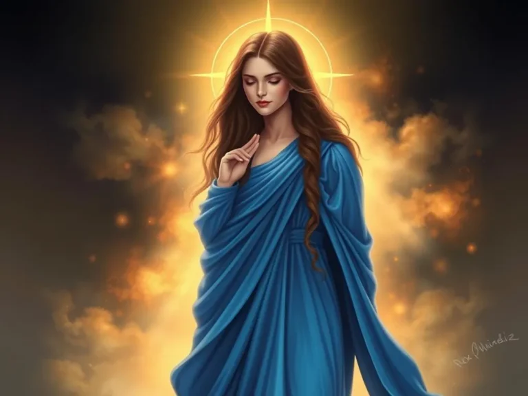 Wearing a Blue Gown Spiritual Meaning: Unveiling the Mystical Connection