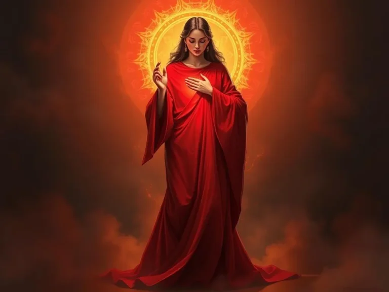 Wearing Red Gown Spiritual Meaning: Unveiling the Mystique of Color and Garment