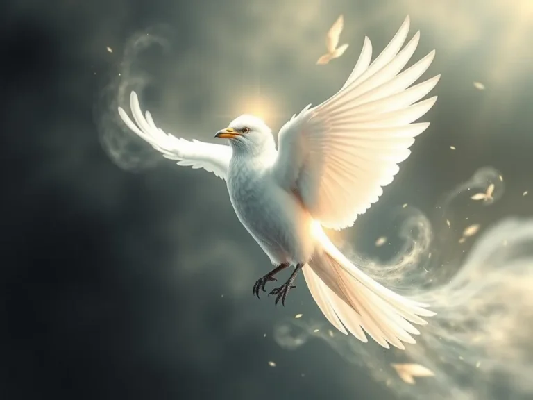White Bird Spiritual Meaning: Discovering the Mystical Messages of Nature