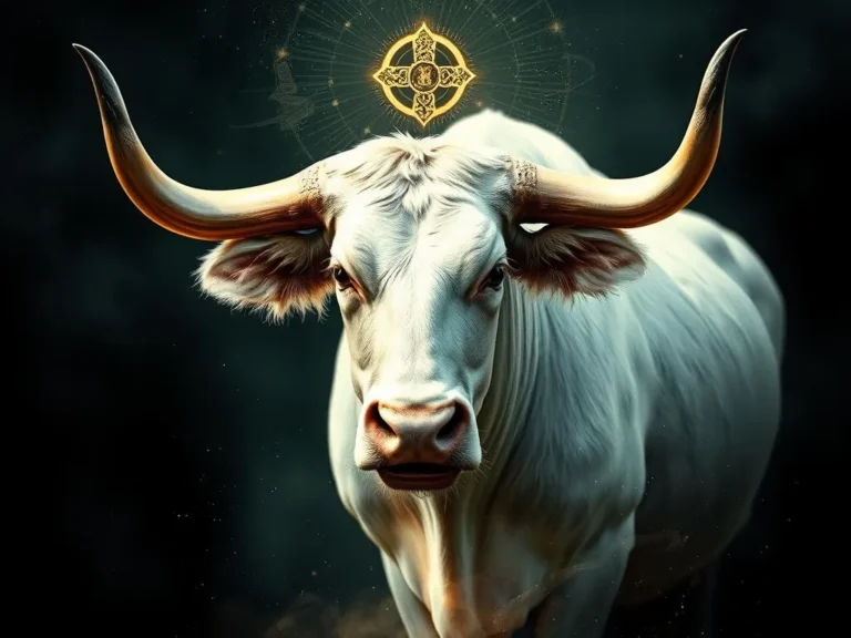 White Bull Spiritual Meaning: Unveiling the Mystical Insights