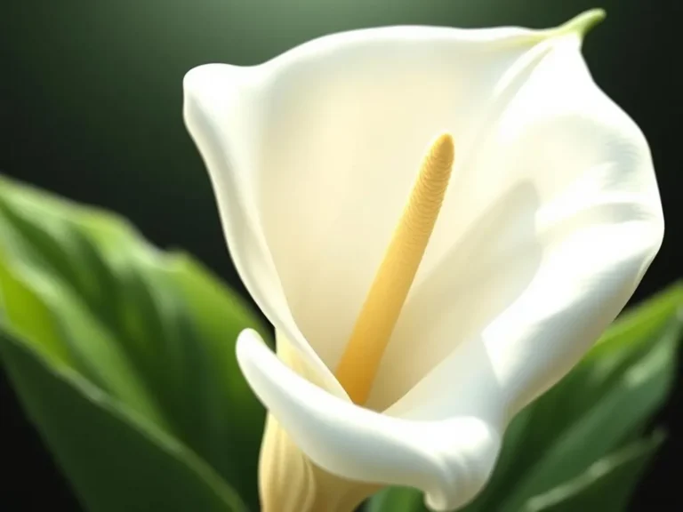 White Calla Lily Spiritual Meaning: A Journey into Purity and Transformation