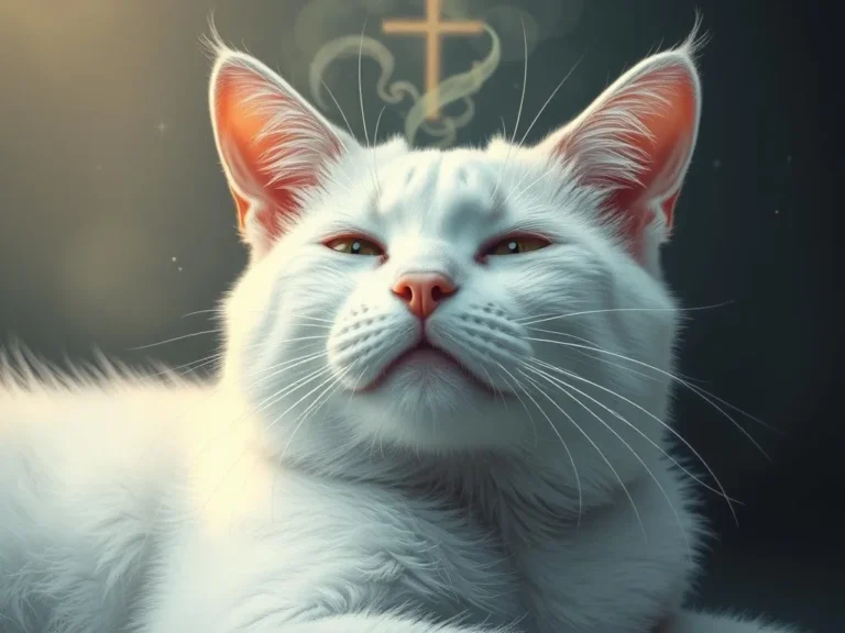 White Cat Dying Spiritual Meaning: Understanding the Symbolism Behind Loss