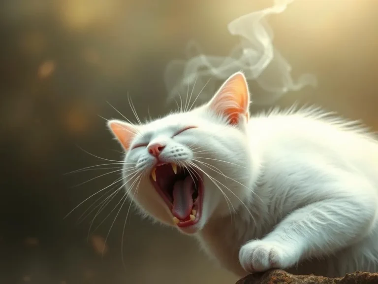 White Cat Hissing Spiritual Meaning: Unveiling the Mysteries of Feline Intuition