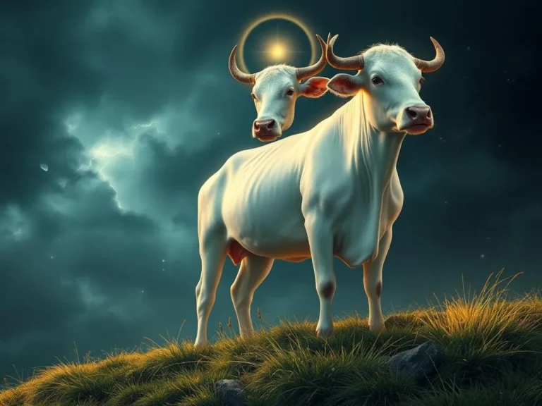 White Cow Spiritual Meaning: Embracing Purity and Abundance