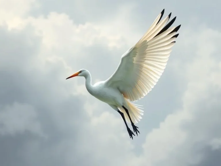 White Crane Spiritual Meaning: Unlocking the Mysteries of This Majestic Bird