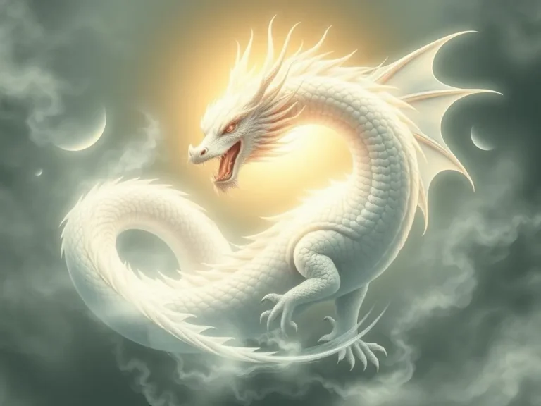 White Dragon Spiritual Meaning: Unveiling the Mystical Essence of the White Dragon