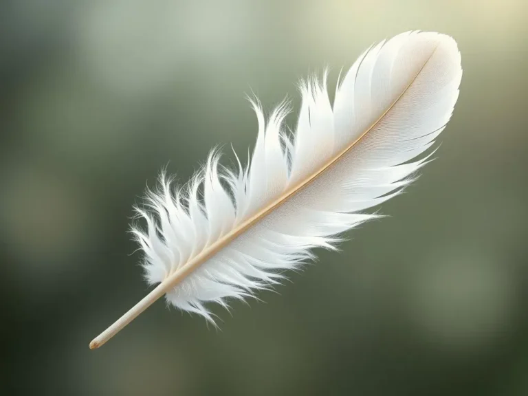 White Feather Spiritual Meaning: A Gentle Reminder from the Universe