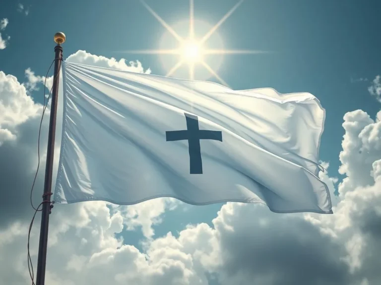 White Flag Spiritual Meaning: Embracing Peace and Surrender