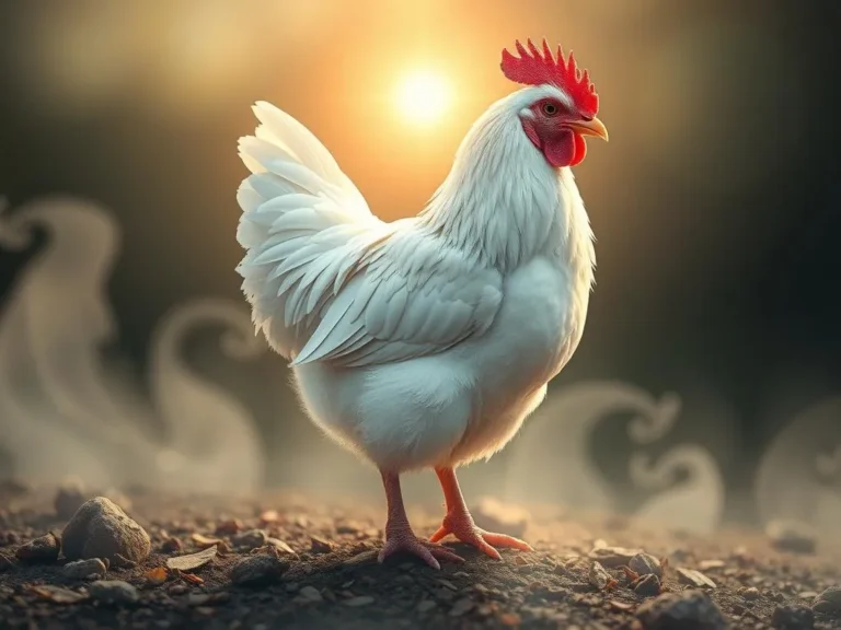 White Hen Spiritual Meaning: Discover the Wisdom of the Feathered Messenger