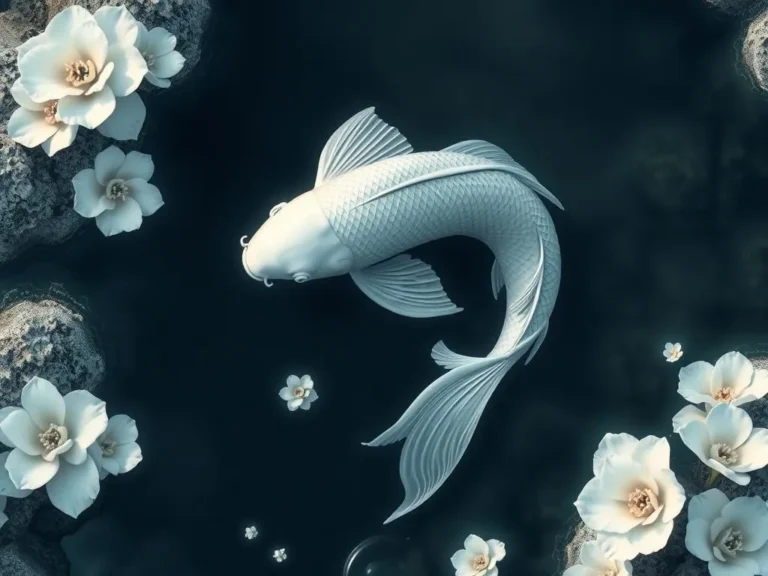 White Koi Spiritual Meaning: Discovering Peace and Purity