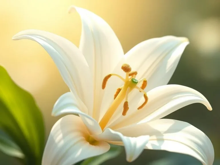 White Lily Spiritual Meaning: Discover the Beauty of Purity and Renewal