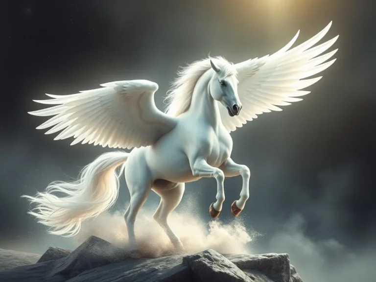 White Pegasus Spiritual Meaning: Unveiling the Mystical Essence