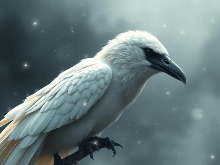 White Raven Spiritual Meaning: Exploring the Mystical Significance