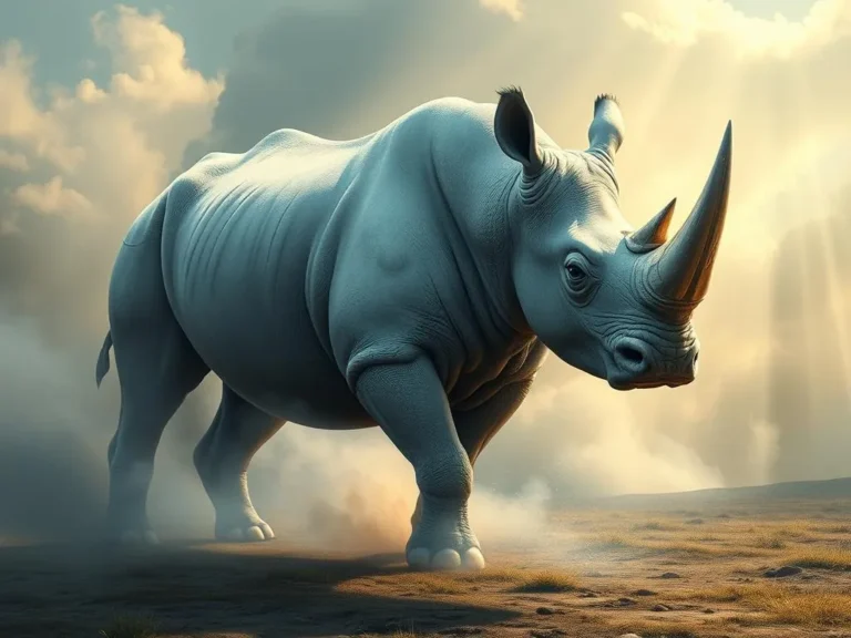 White Rhino Spiritual Meaning: Discovering Strength and Resilience