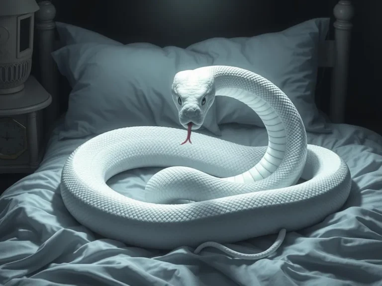 White Snake in Bed Spiritual Meaning: Unraveling the Mysteries of Dreams